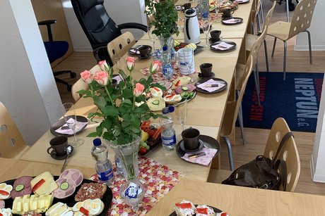 Geburtstagsfrühstück