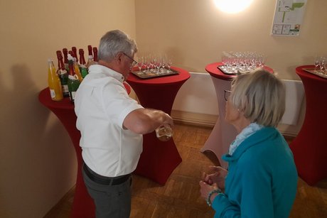 Begrüßungssekt