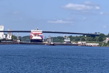 Einfahrt Nord Ostsee Kanal
