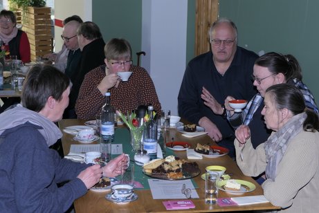 Mitglieder des VdK OV Ludwigslust bei der Mitgliederversammlung