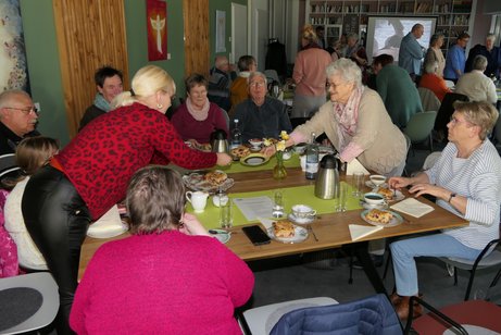 Mitglieder des VdK OV Ludwigslust bei der Mitgliederversammlung