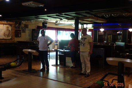 Startpostion Bowlingveranstaltung des VdK Ortsverbands Rügen