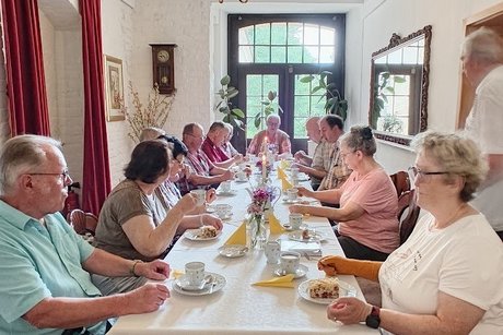 Kafferunde in der "Klostersch&auml;nke"