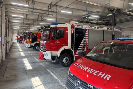 Besuch der Feuerwache in Rostock