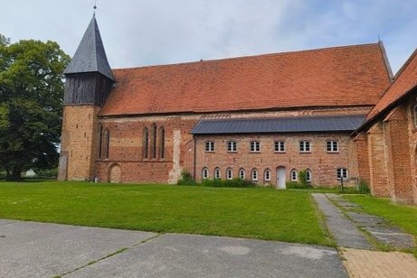 Blick auf die Klosteranlage