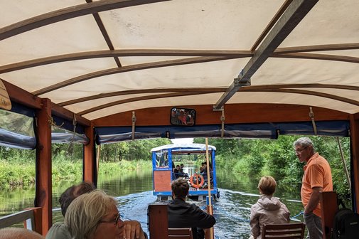 Floßfahrt auf der Elde