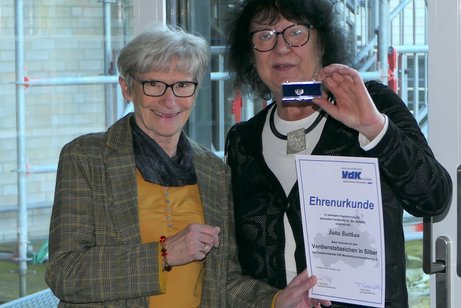 Ehrung für Jutta Buttkau