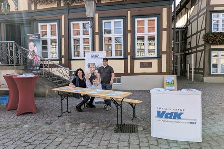 VdK Ortsverband Ludwigslust auf dem Infotag "Demenz - Gemeinsam. Mutig. Leben."
