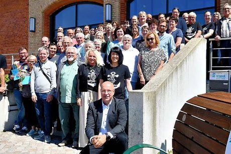 Die Vertreter der 28 Projekte