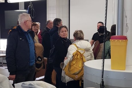 Besuch des Institut für Anatomie