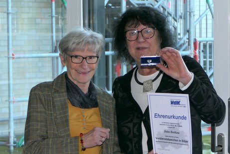 ehemalige Vorsitzende wird ausgezeichnet