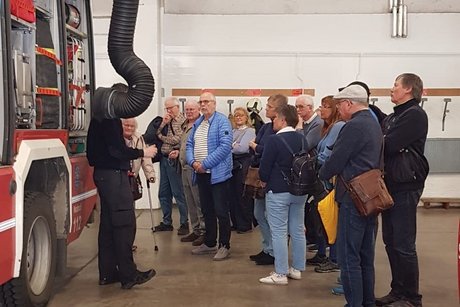 Besuch der Feuerwache in Rostock