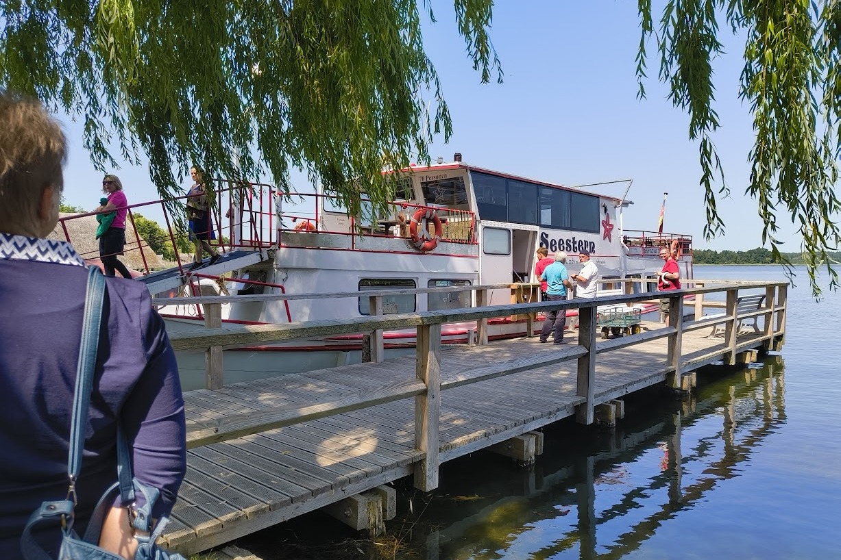 Blick auf die Anlagestelle