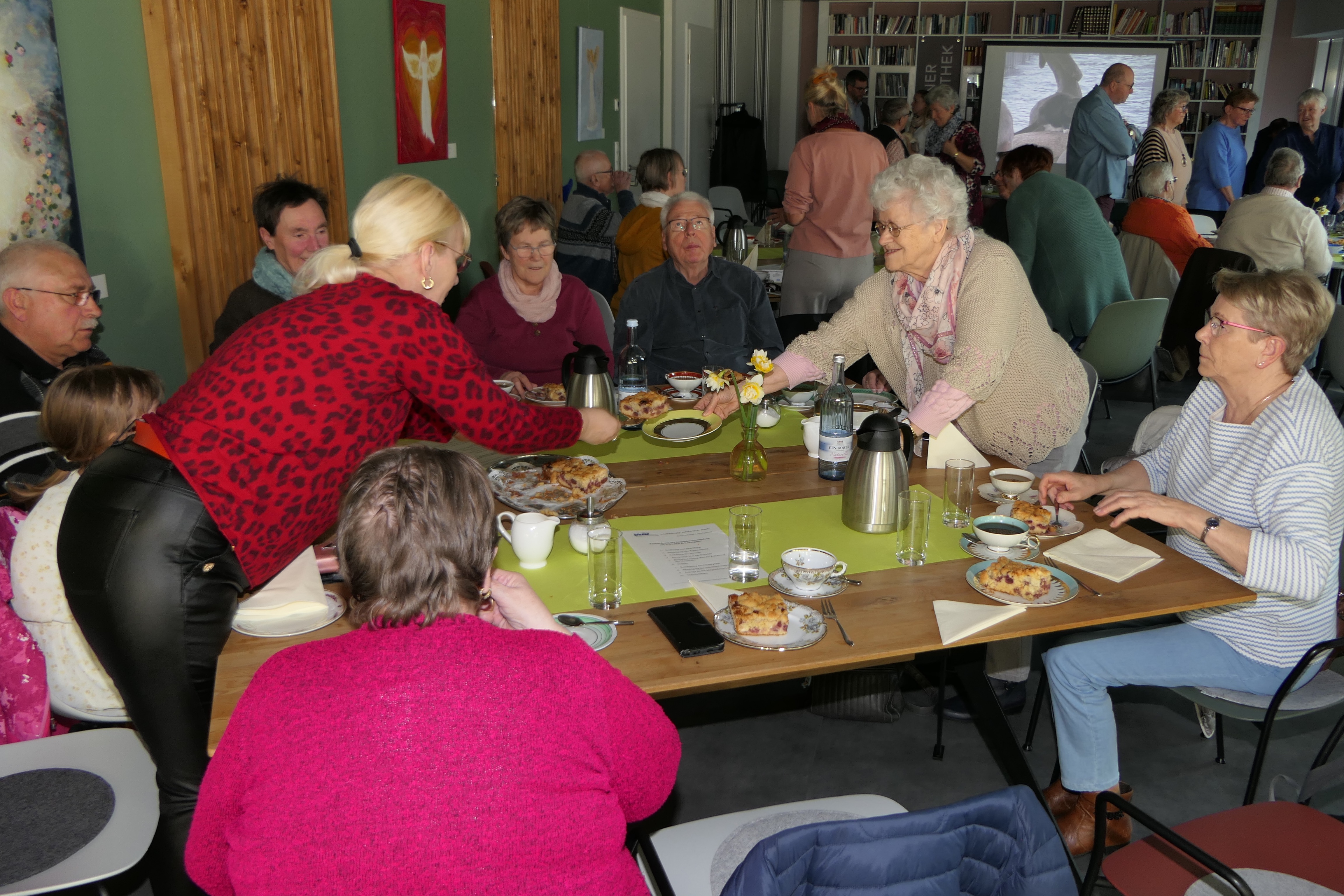 Mitglieder des VdK OV Ludwigslust bei der Mitgliederversammlung