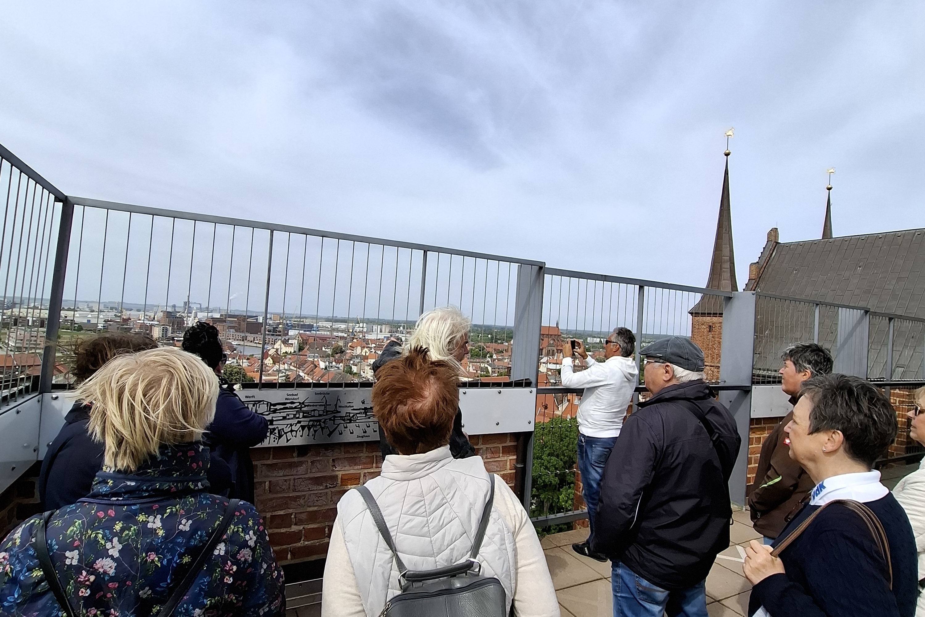 Wismar von oben Wismar von oben